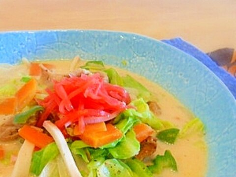 残り野菜で簡単！ちゃんぽん風野菜炒め煮